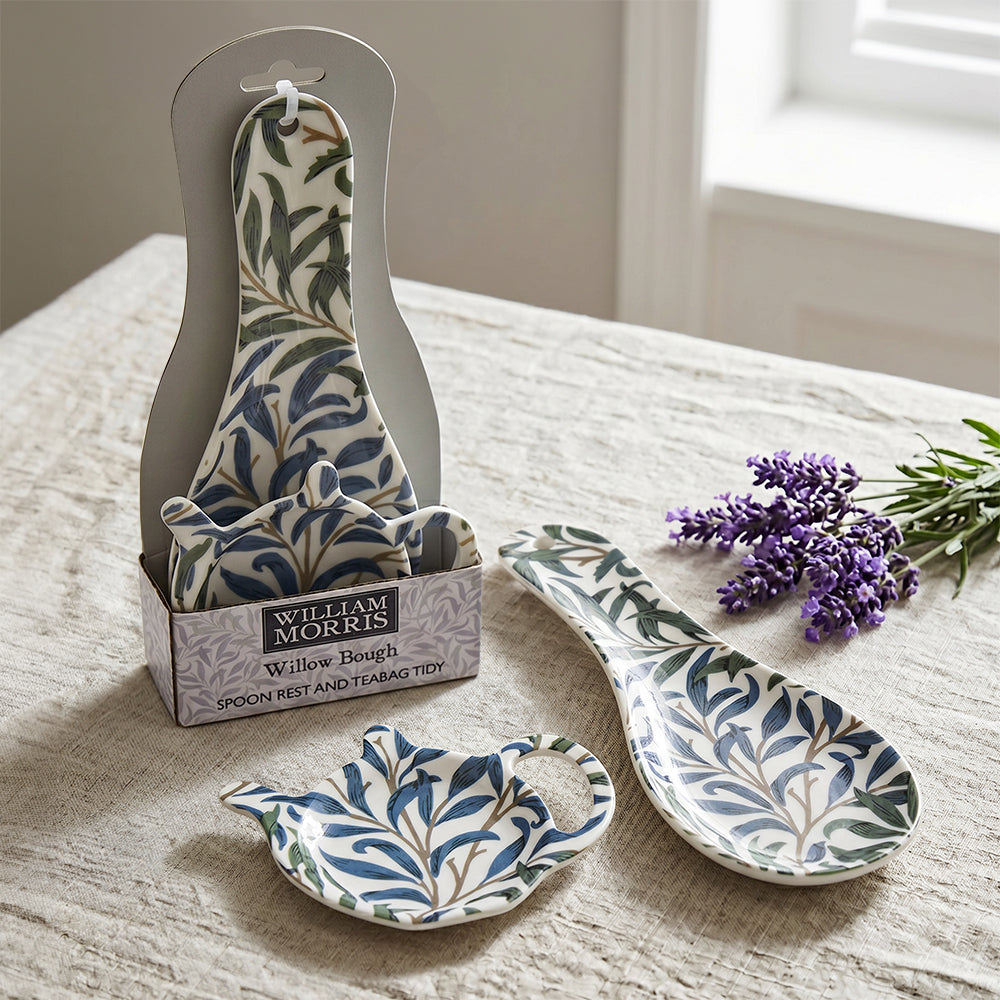 Willow Bough Spoon Rest and Tea Tidy Set