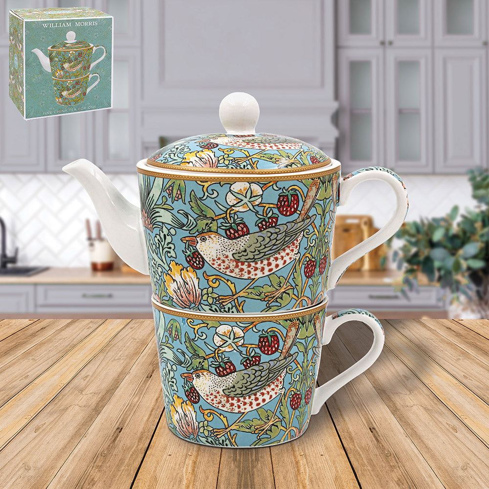 Strawberry Thief Tea-For-One