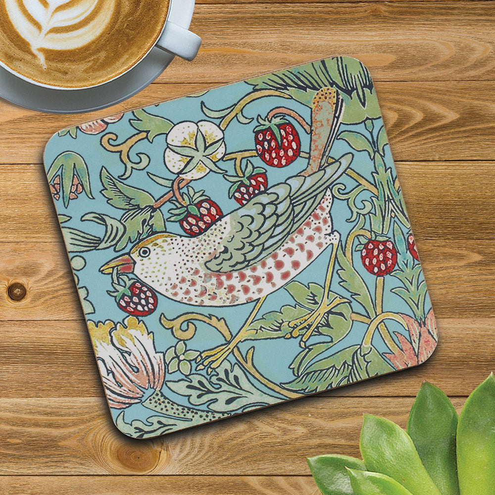 Strawberry Thief Coasters