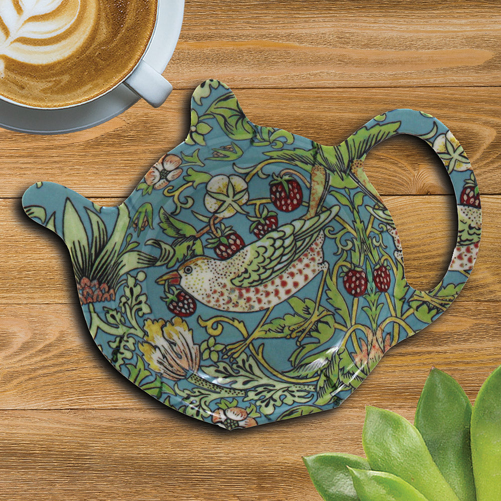 Strawberry Thief Tea Bag Tidy